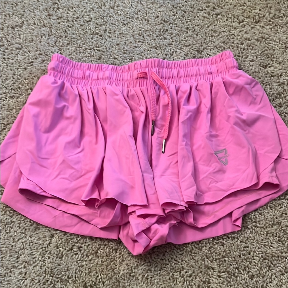 Pink Women's Athletic Shorts